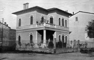 Corso Mazzini, Faenza, 1922. Archivio Fototeca Manfrediana
